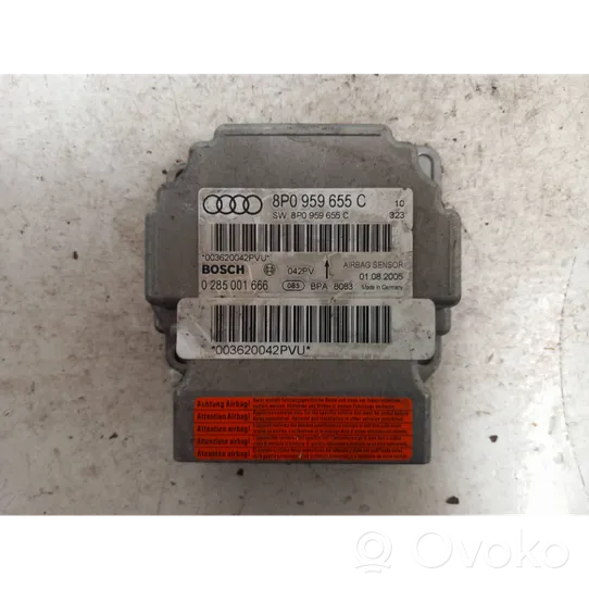 Audi A3 S3 8P Sterownik / Moduł Airbag 8P0959655C