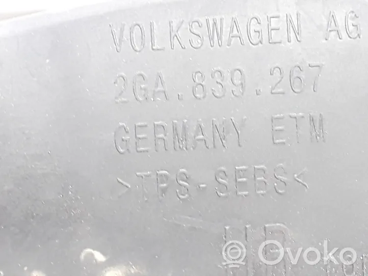 Volkswagen T-Roc Ribotuvas galinių durų atvėrimo 2GA839267