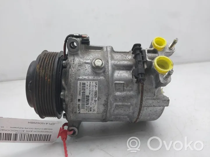 Jaguar F-Type Ilmastointilaitteen kompressorin pumppu (A/C) CPLA19D629BH