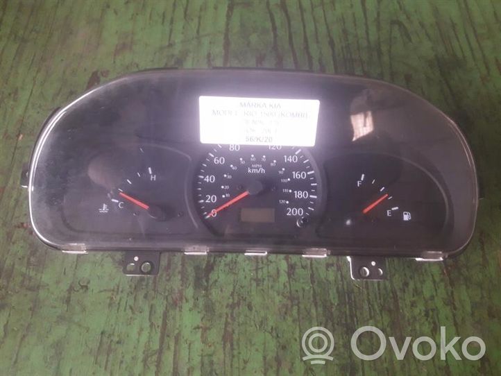 KIA Rio Compteur de vitesse tableau de bord 