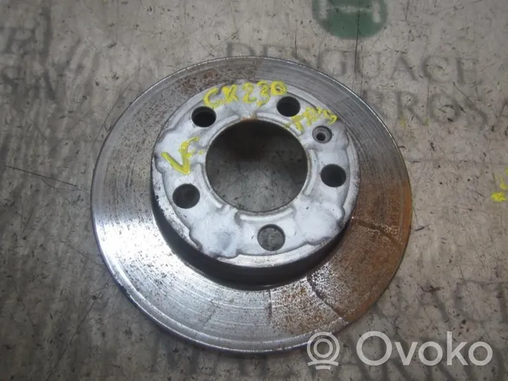 Volkswagen Polo V 6R Rear brake disc 1J0615601P