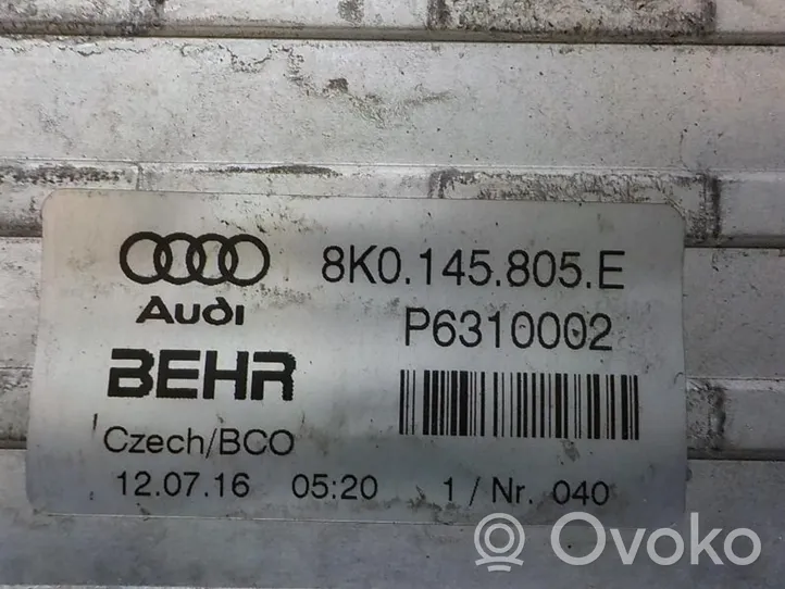 Audi Q5 SQ5 Chłodnica powietrza doładowującego / Intercooler 8K0145805E