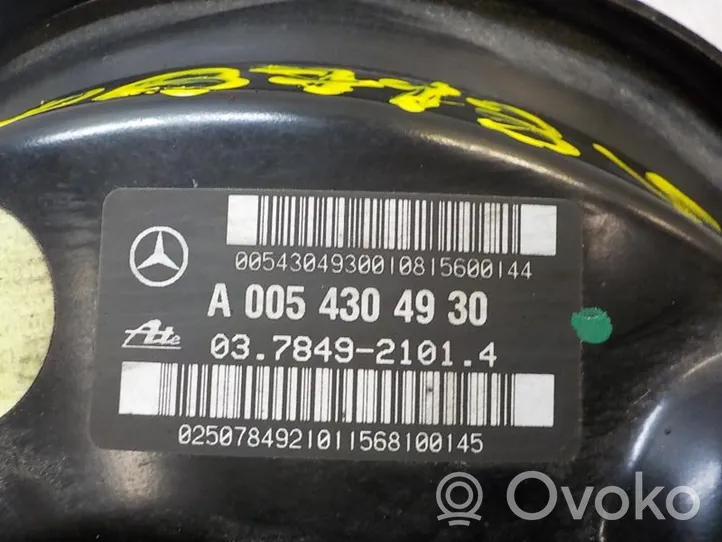 Mercedes-Benz CLC CL203 Valvola di pressione Servotronic sterzo idraulico A0054302930