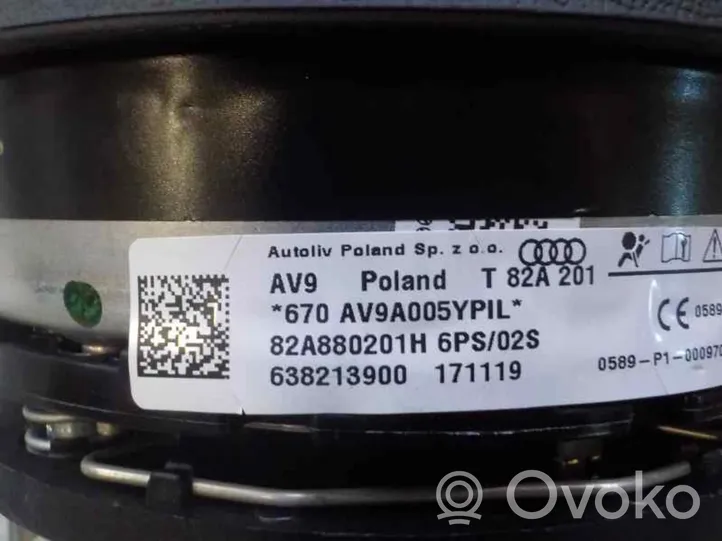 Audi A1 Надувная подушка для руля 82A880201F6PS