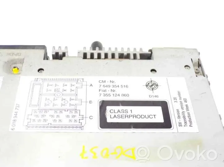 Fiat Doblo Audio HiFi garso valdymo blokas 735512486