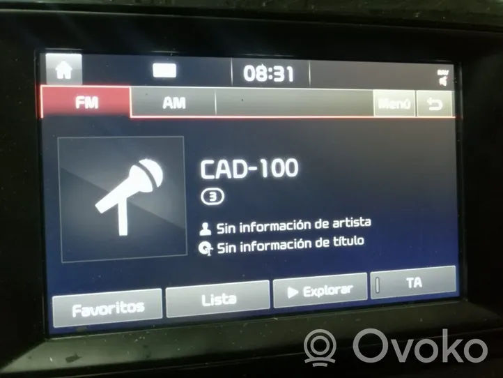 KIA Niro Unité de contrôle son HiFi Audio 96550G5011