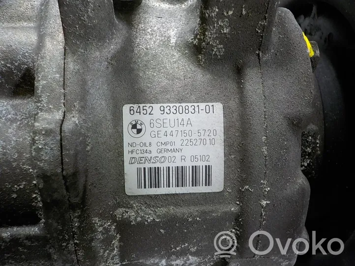 BMW 4 F32 F33 Kompresor / Sprężarka klimatyzacji A/C 64529223695