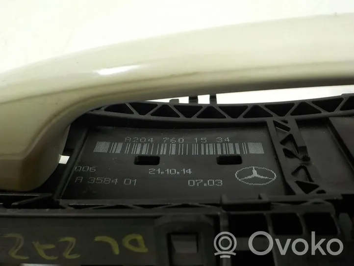 Mercedes-Benz CLA C117 X117 W117 Maniglia esterna per portiera anteriore A20476001709650
