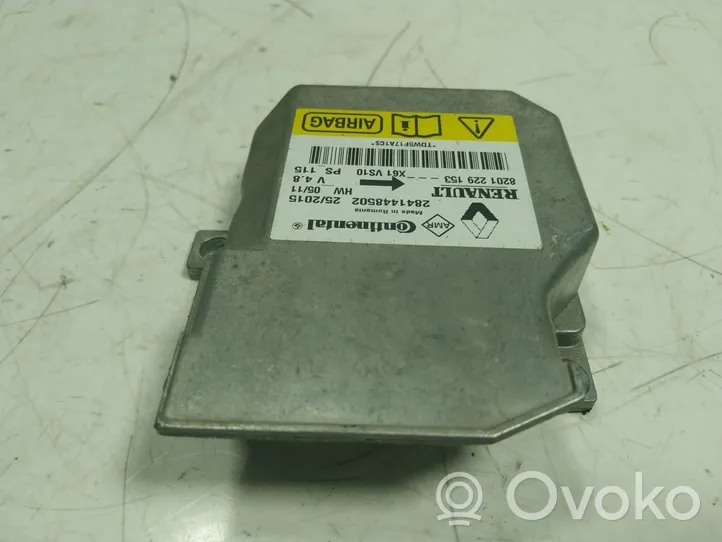 Renault Kangoo II Airbag control unit/module 8201229153