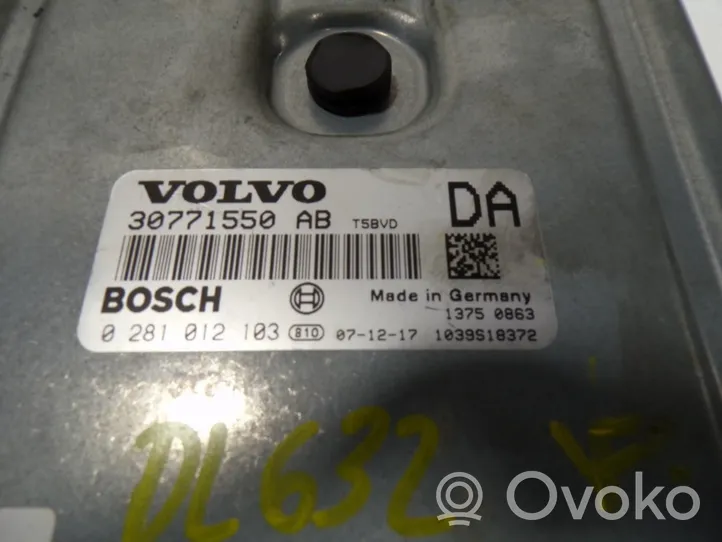 Volvo C30 Calculateur moteur ECU 36002593