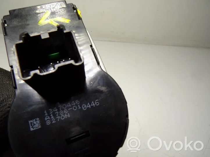 Opel Corsa E Interruptor de control del panel de luces 13470446