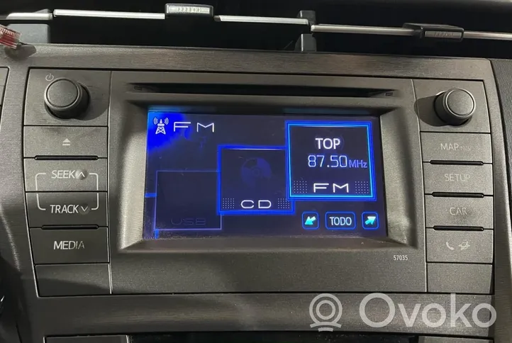 Toyota Prius (XW30) Radio/CD/DVD/GPS-pääyksikkö 