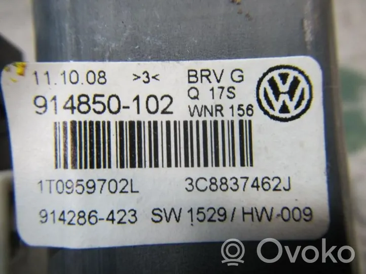 Volkswagen Passat Alltrack Etuoven sähkökäyttöinen ikkunan nostin 1T0959702LZ0V