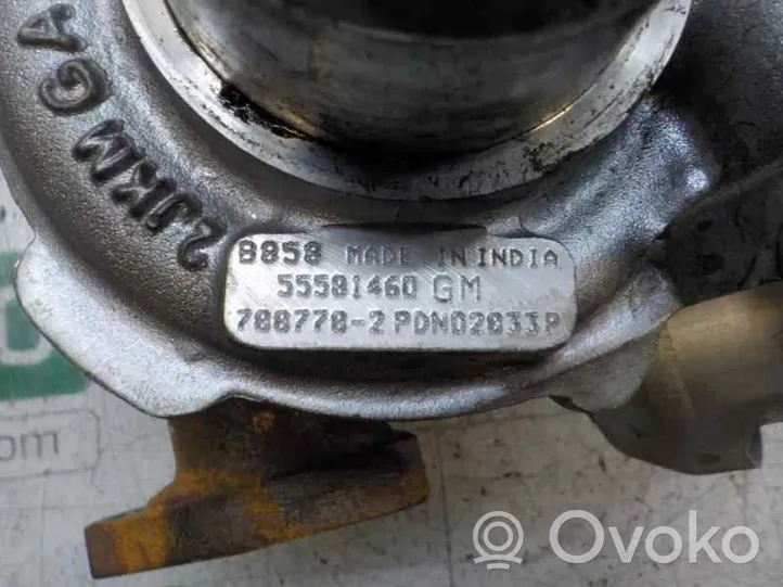 Opel Zafira B Turboahdin 55581460