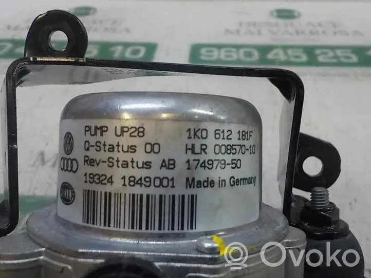 Audi A1 Alipainepumppu 1K0612181F