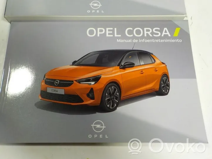 Opel Corsa F Cerniere del vano motore/cofano 