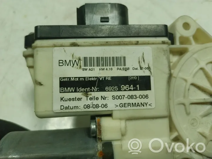 BMW X3 E83 Alzacristalli elettrico della portiera anteriore 67626925964