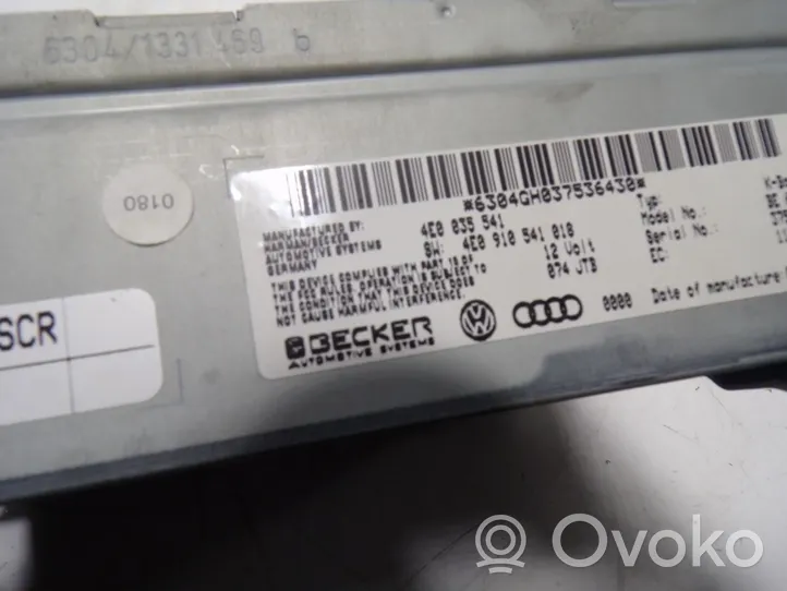 Audi A8 S8 D3 4E Hi-Fi-äänentoistojärjestelmä 4E0035541BX