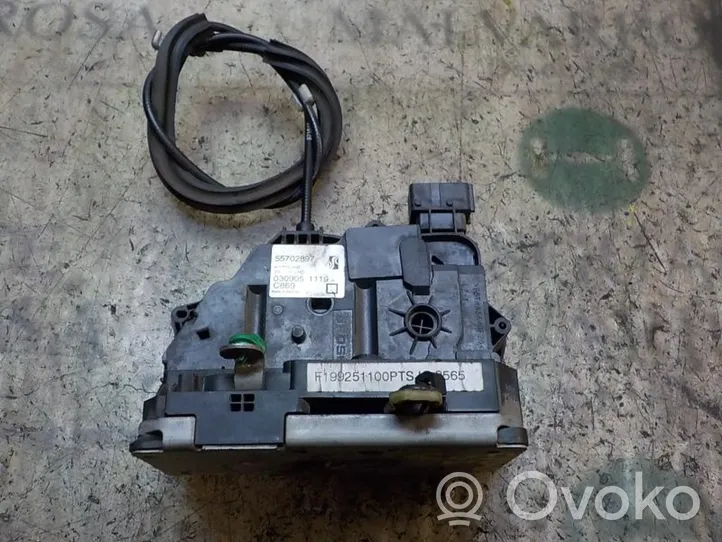 Fiat Grande Punto Türschloss vorne 51797563