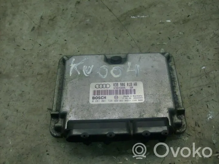 Audi A3 S3 8L Sterownik / Moduł ECU 038906018AR