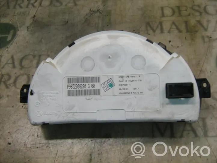 Citroen C2 Nopeusmittari (mittaristo) 