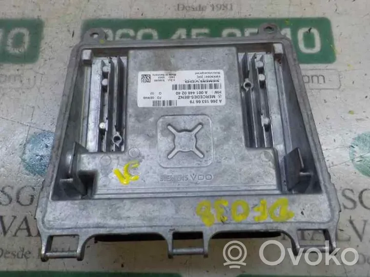 Mercedes-Benz A W169 Unidad de control/módulo del motor A0004469640