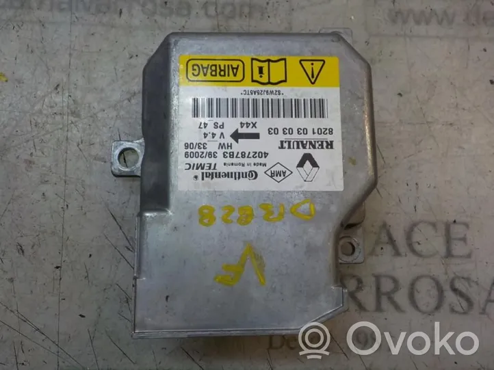 Renault Twingo II Airbag control unit/module 