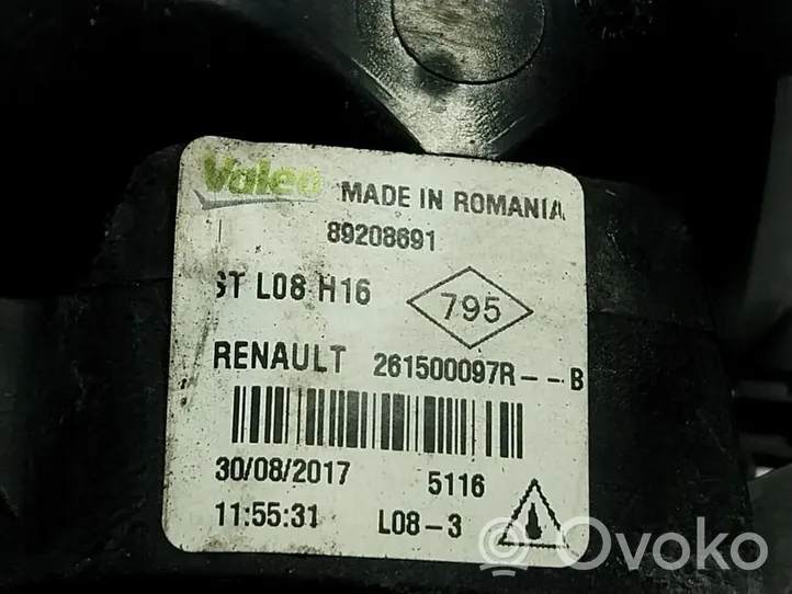 Renault Megane IV Światło przeciwmgłowe przednie 261500097R