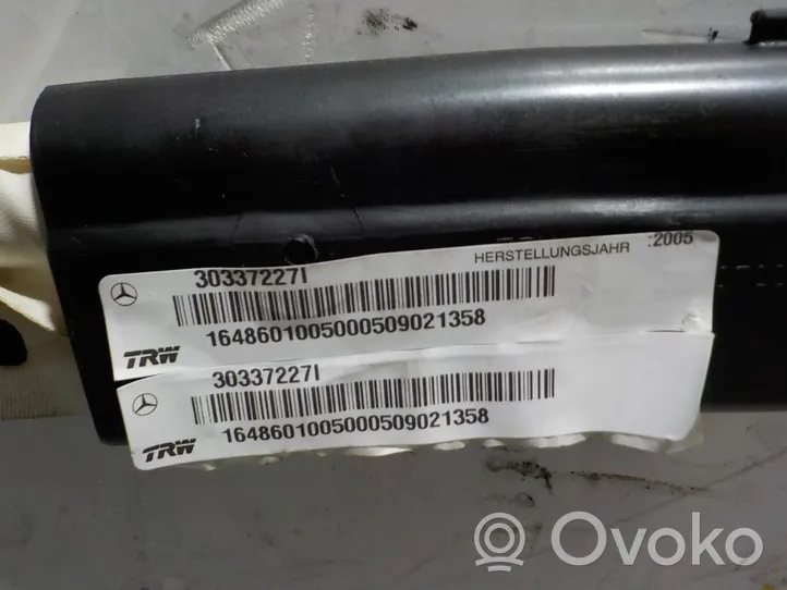 Mercedes-Benz ML W164 Poduszka powietrzna Airbag drzwi przednich A1648601005