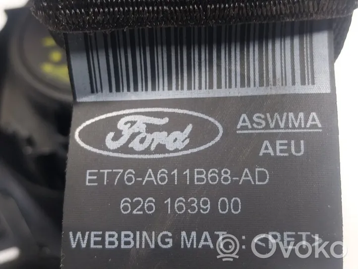 Ford Tourneo Pas bezpieczeństwa fotela tylnego 1862783