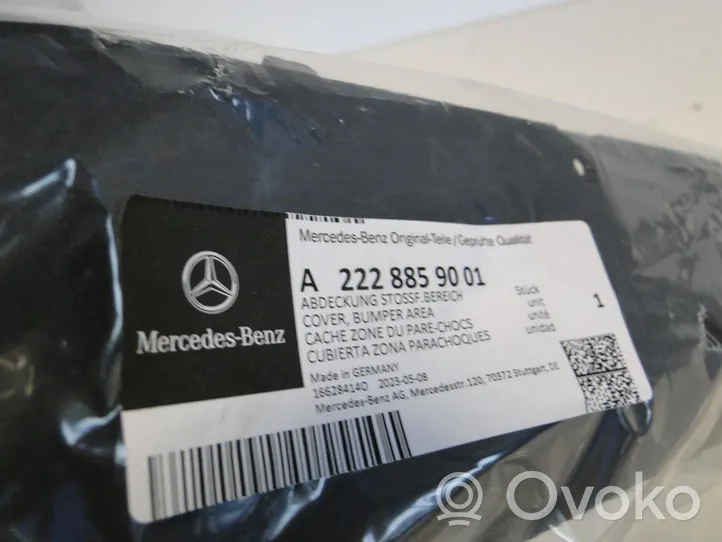 Mercedes-Benz S AMG W222 Staffa di rinforzo montaggio del paraurti posteriore A2228859001