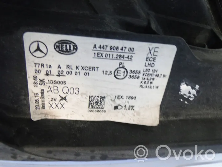 Mercedes-Benz V Class W447 Lampa przednia A4479064700