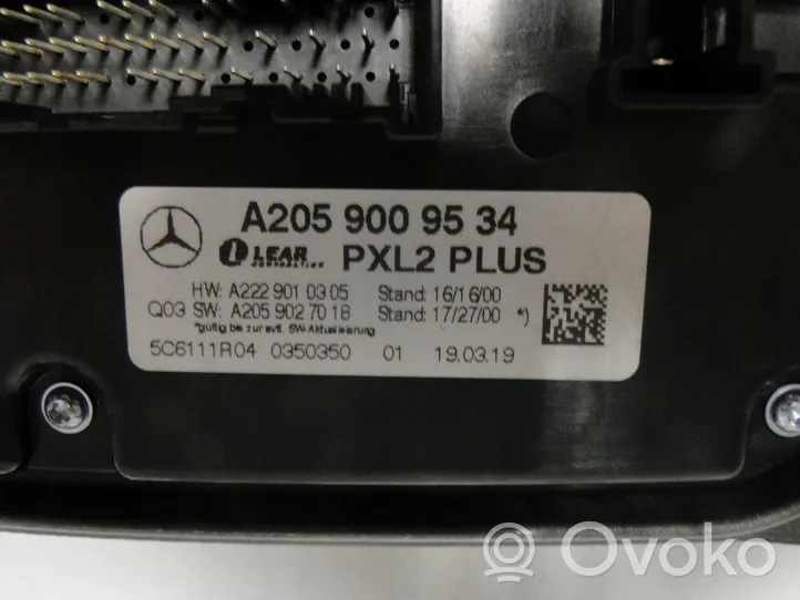 Mercedes-Benz GLE W167 Moduł sterujący statecznikiem LED A2059009534