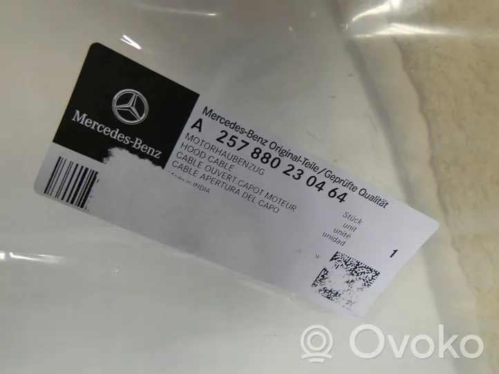 Mercedes-Benz E W213 Konepellin lukituksen vapautusvaijeri A2578802304