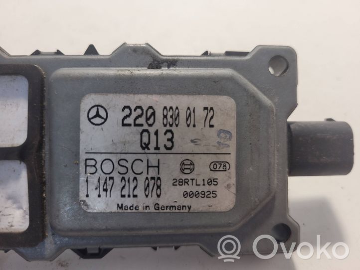 Mercedes-Benz S W220 Muut ohjainlaitteet/moduulit 2208300172