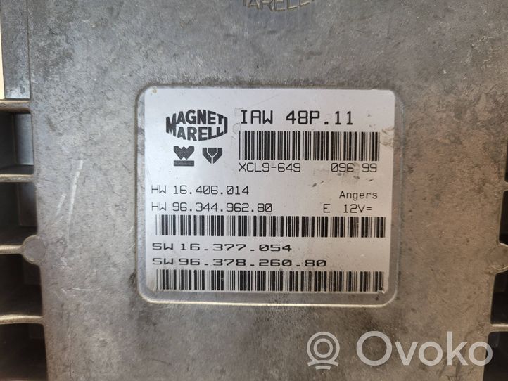 Peugeot 406 Calculateur moteur ECU 9634496280