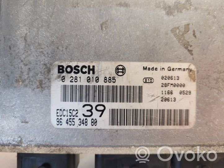 Citroen C5 Sterownik / Moduł ECU 9645534880