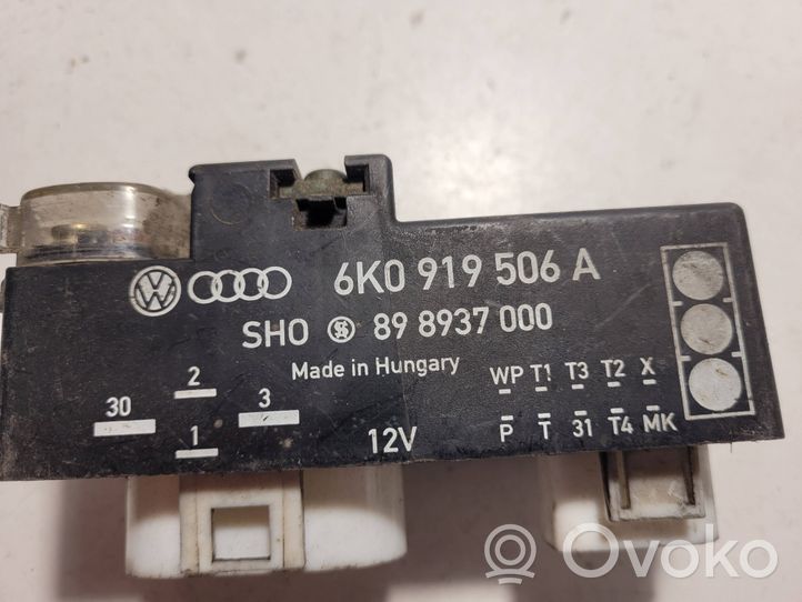 Volkswagen Bora Jäähdytyspuhaltimen rele 6K0919506A