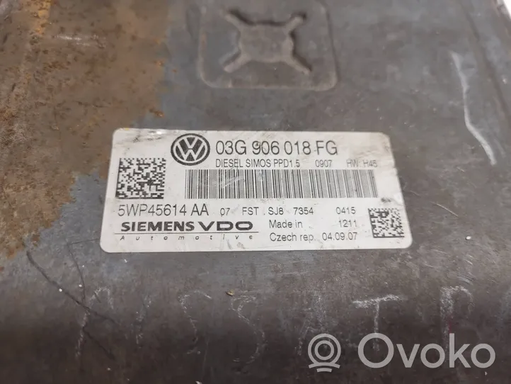 Volkswagen PASSAT B6 Calculateur moteur ECU 03G906018FG