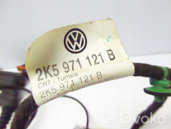 Volkswagen Caddy Wiązka przewodów drzwi przednich 2K5971121B