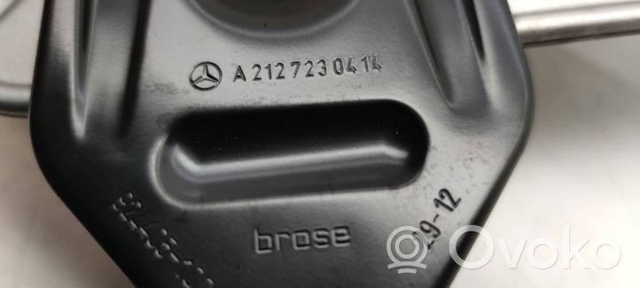 Mercedes-Benz E W212 Mécanisme de lève-vitre avant sans moteur A2127230414