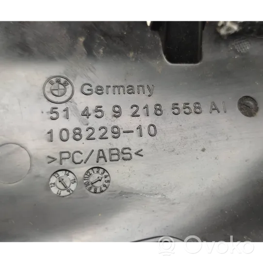 BMW 3 F30 F35 F31 Element deski rozdzielczej / dół 51459218558