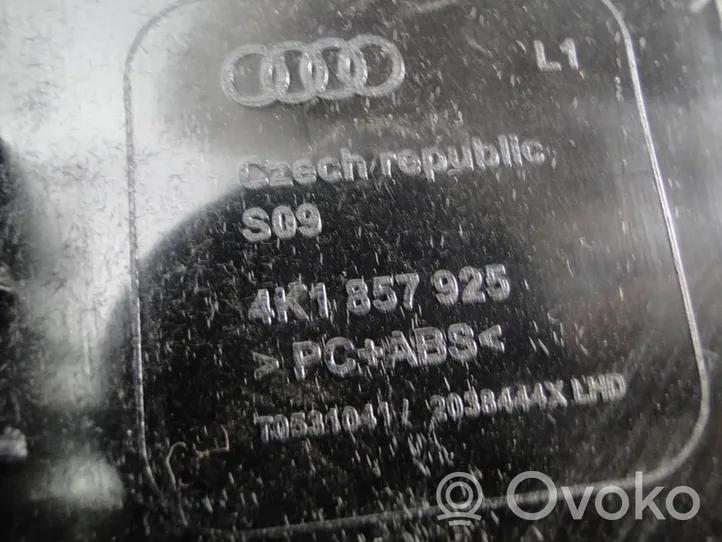 Audi A6 S6 C8 4K Inny elementy tunelu środkowego 4K1857925