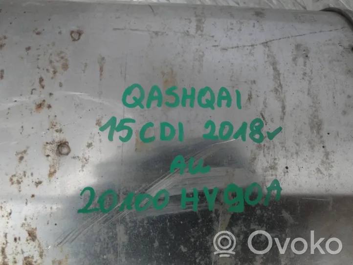 Nissan Qashqai Takavaimennin pakoputki 