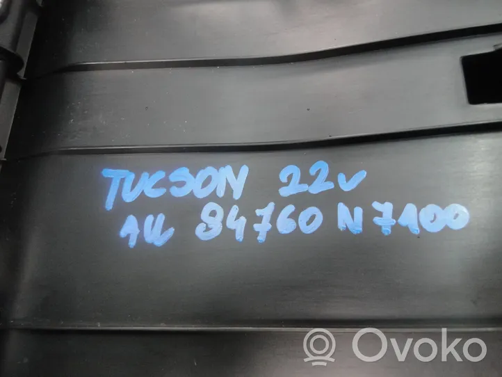 Hyundai Tucson IV NX4 Muu keskikonsolin (tunnelimalli) elementti 84760-N7100