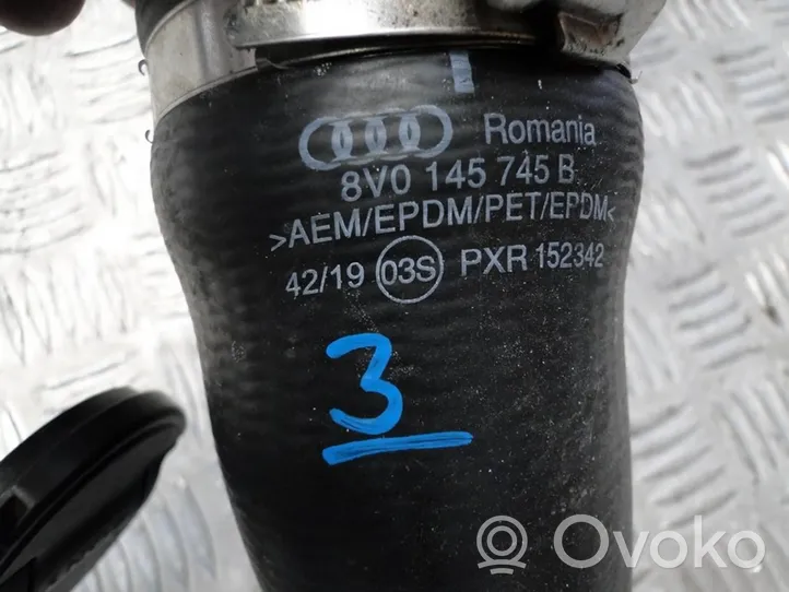 Audi RSQ3 Chłodnica powietrza doładowującego / Intercooler 8V0145745B