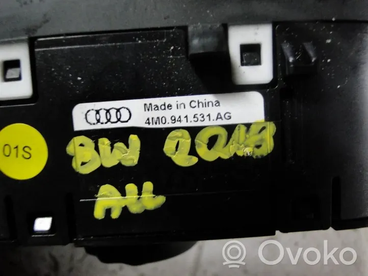 Audi A4 S4 B9 8W Muut kytkimet/nupit/vaihtimet 4M0941531AG
