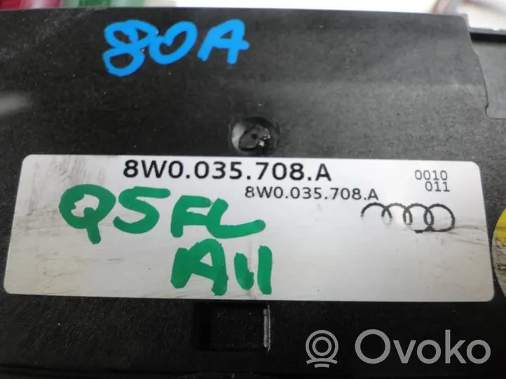 Audi A4 S4 B9 8W Muut kytkimet/nupit/vaihtimet 8W0035708A