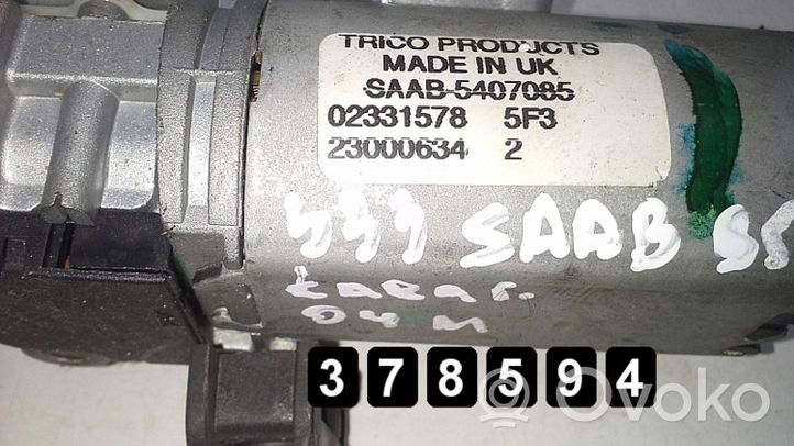 Saab 9-5 Takalasinpyyhkimen moottori # 5407085