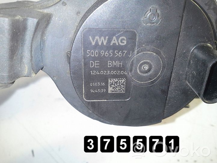 Volkswagen Tiguan Sähköinen jäähdytysnesteen apupumppu # 2000tdi 5q0965567j